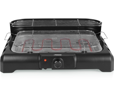 Princess 01.112250.01.001 Elektrische BBQ met zijtafels