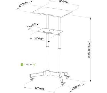Techly ICA-TB TPM-1BK