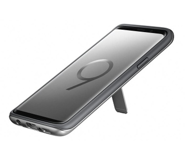 Samsung Galaxy S9 Protective Standing Cover  Zilver