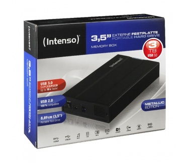 Intenso Memory Box 3,5" 2TB Zwart