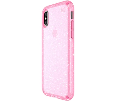 Speck Presidio Clear + Glitter iPhone XS / X (iPhone XS / X) Transparant
