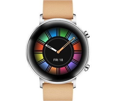 Huawei Watch GT 2 (42mm) Zilver (Beige)