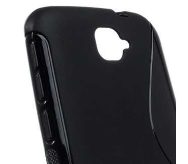 Kees S-line Gel Hoesje Alcatel One Touch Pop C7 - Zwart