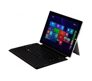 qMust Microsoft Surface Pro 3 Bluetooth Keyboard Case - verwijderbaar toetsenbord - Black