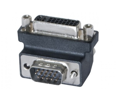 Delock DVI/VGA Zwart