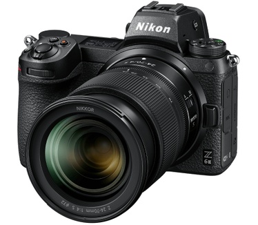 Nikon Z 6II + 24-70mm f/4 + FTZ Adpter Zwart