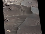 NASA Curiosity zandduinen