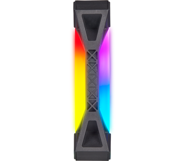 Corsair iCUE QL120 RGB 120mm PWM Triple Fan with Lighting Node CORE, 120mm