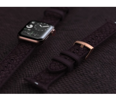 Njord byElements Salmon Leather Watch Strap - Apple Watch 40/41mm - Eldur