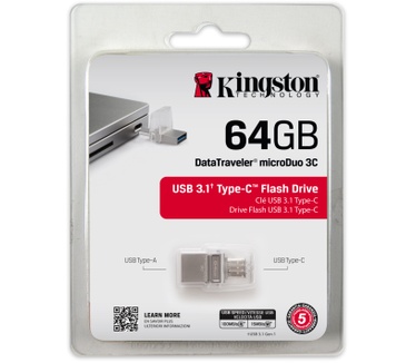 Kingston DataTraveler microDuo 3C 64GB