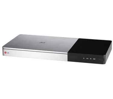 LG BP735 3D Blu-ray Player (Smart-TV, DLNA, Ultra HD Upscaling, WLAN, USB) schwarz/silber