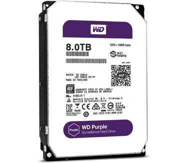 WD Purple (2017) WD80PUZX, 8TB