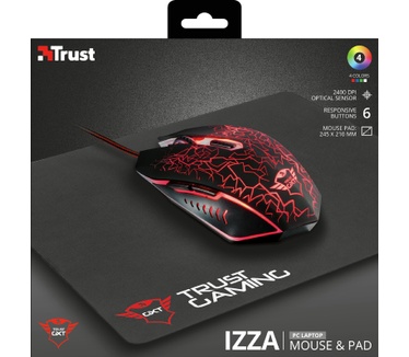 Trust GXT 783 Gaming Mouse & Mouse Pad