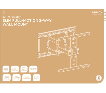 Deltaco ARM-0258-B