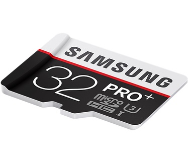 Samsung Pro+ microSDHC + SD-adapter 32GB