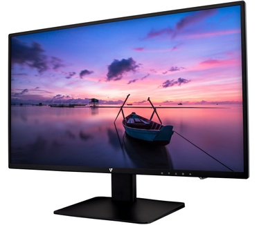 V7 L238E-2EU 23.8" FHD 1920 x 1080 ADS-IPS LED Monitor, HDMI, DP, DVI, VGA, SPEAKER, HDMI CABLE