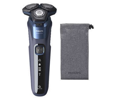 Philips scheerapparaat nat en droog S5585/10 Blauw