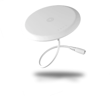 Zens Puk 'N Play Draadloze Oplader 10W Wit