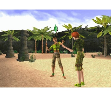 De Sims 2 Op Een Onbewoond Eiland, Nintendo DS