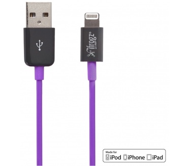 iFrogz Unique Sync USB to Lightning Cable Purple