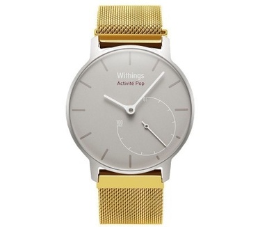 qMust Milanees armband voor Withings Activite Pop - Gold