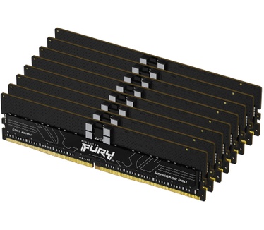 Kingston 256GB 5600MT/s DDR5 ECC Reg CL28 DIMM (set van 8) FURY Renegade Pro EXPO