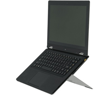 R-Go Tools R-Go Riser Attachable Laptopstandaard, geïntegreerd, verstelbaar, zilver