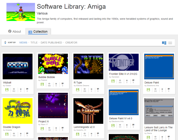 Internet Archive Amiga Collectie