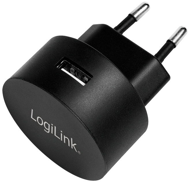 LogiLink USB socket adapter, 1x USB-port for Fast Charging, 10.5W ...