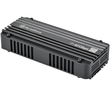 Silverstone USB4 NVMe M.2 SSD Enclosure with Active Cooling