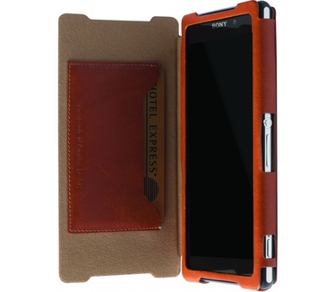 Krusell FlipCover Kiruna Sony Xperia Z2 (camel)