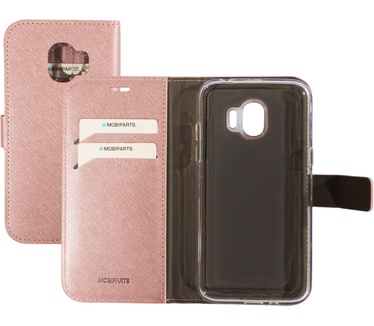 Mobiparts Saffiano Wallet Case Samsung Galaxy J2 Pro (2018) Pink
