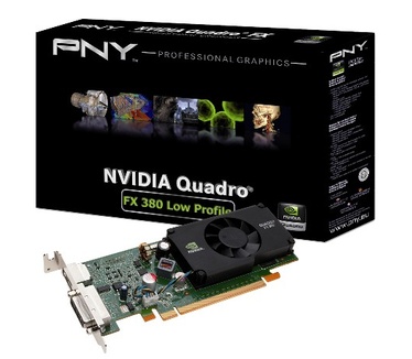 PNY NVIDIA Quadro FX 380 PCIE Low Profile