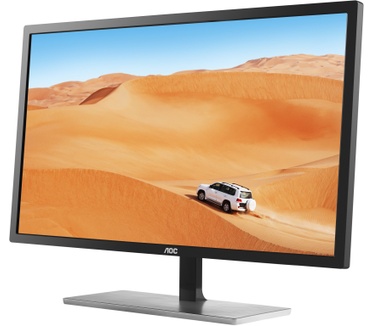AOC Q3279VWFD8 Zilver, Zwart