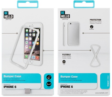 BeHello iPhone 6 / 6S Bumper Case White