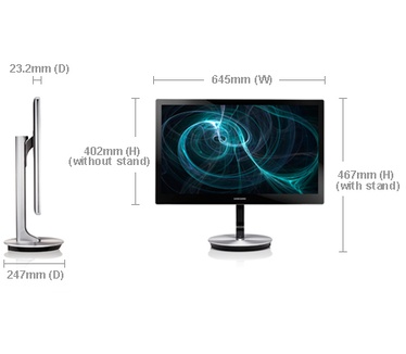 Samsung Syncmaster S27B970D Zwart