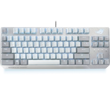 ASUS ROG Strix Scope NX TKL Moonlight White (ROG NX: Red, Qwerty)
