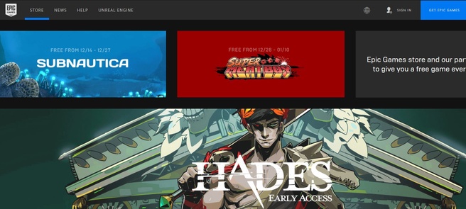 Epic Game Store