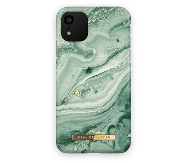 iDeal of Sweden Mint Swirl Marble (iPhone 11/XR) Multi-color