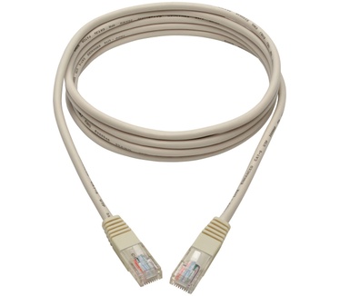 Tripp-Lite Cat5e 350MHz Molded UTP Patch Cable (RJ45 M/M) - White, 2.13 m (7-ft.)