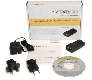 Startech.com 10/100/1000 Mbps Gigabit 1 Port USB over IP Device