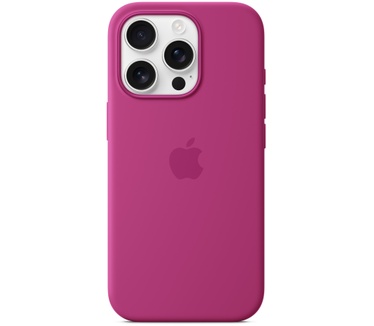 Apple Siliconen Back Cover met MagSafe - iPhone 16 Pro (iPhone 16 Pro) Roze