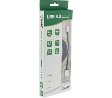 InLine 31705R Aluminium, Zwart