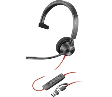Poly Blackwire 3310 (Zwart)