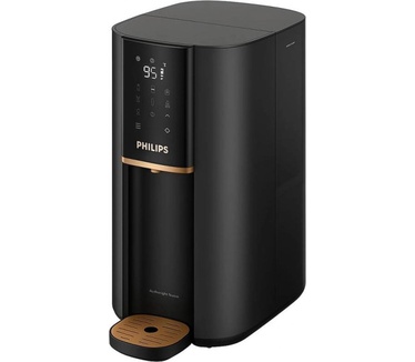 Philips Waterstation RO ADD6901HBK/10, AquaShield-filter, onmiddellijke verwarming, compact ontwerp voor thuis en op kantoor, 200x302x404 mm, kunststof