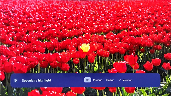 Speculaire highlight-functie OLED950