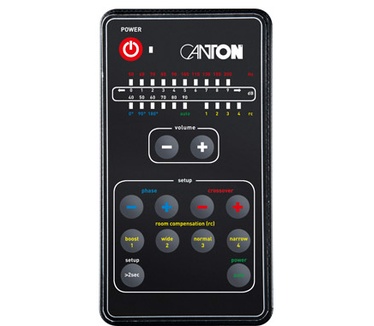 Canton Sub 850 R Zwart