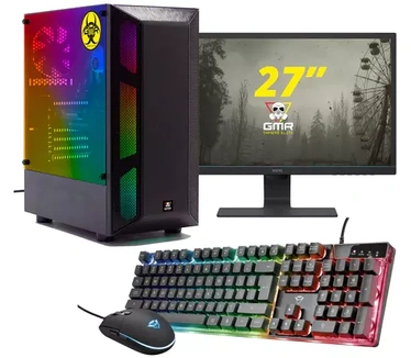 GMR - Ryzen 7 5700G - 1TB M.2 - GTX 1650 - GamePC.T1412827 - WiFi (GamePC.T1412827 + 27 Inch Monitor + Toetsenbord + Muis)