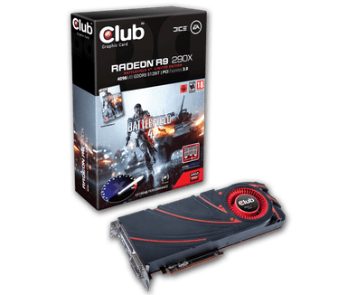 Club3D Club 3D R9 290X Battlefield 4 edition