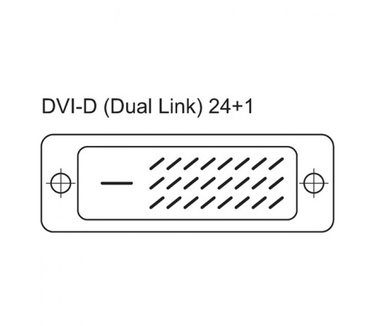 Techly Dual Link DVI digital (DVI-D) with ferrite 20 m ICOC DVI-8120F